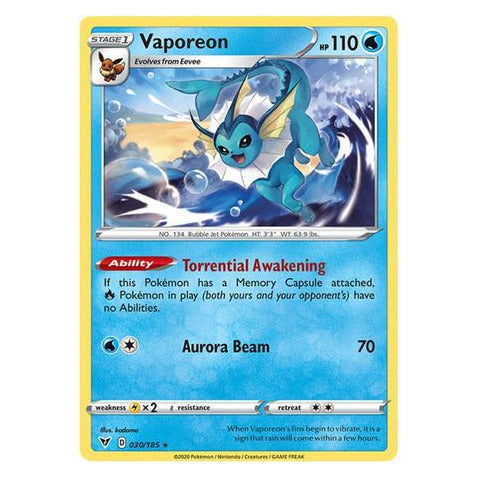 Vaporeon : VIVID VOLTAGE - 030/185