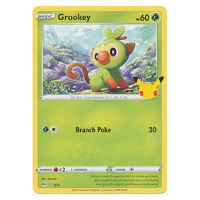 Grookey : 25TH ANNIVERSARY MCDONALDS 2021 - 8/25