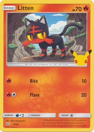 Litten : 25TH ANNIVERSARY MCDONALDS 2021 - 15/25