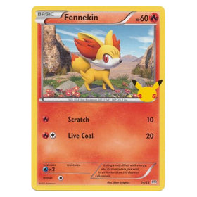 Fennekin :  25TH ANNIVERSARY MCDONALDS 2021 - 14/25