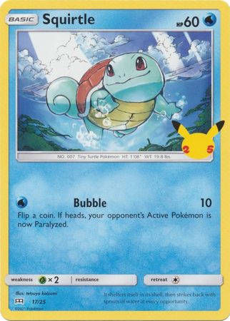 Squirtle : 25TH ANNIVERSARY MCDONALDS 2021 - 17/25