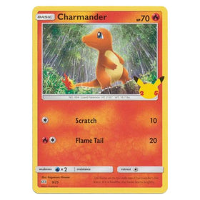 Charmander : 25TH ANNIVERSARY MCDONALDS 2021 - 9/25