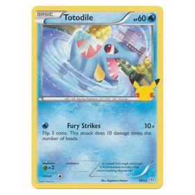 Totodile : 25TH ANNIVERSARY MCDONALDS 2021 - 18/25