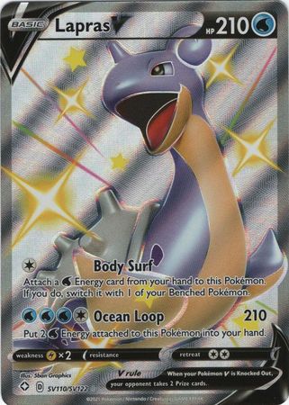 Lapras V : SHINING FATES - SV110/SV122