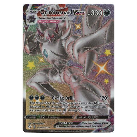 Grimmsnarl VMAX : SHINING FATES - SV117/SV122