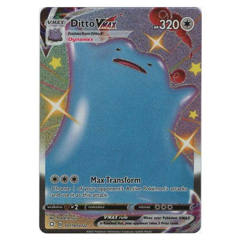 Ditto VMAX : SHINING FATES - SV119/SV122