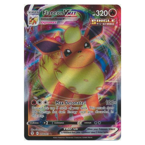 Flareon VMAX : EVOLVING SKIES - 018/203