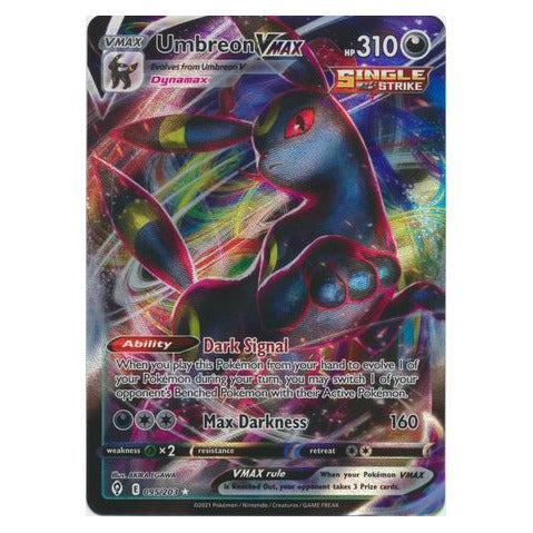 Umbreon VMAX : EVOLVING SKIES - 095/203