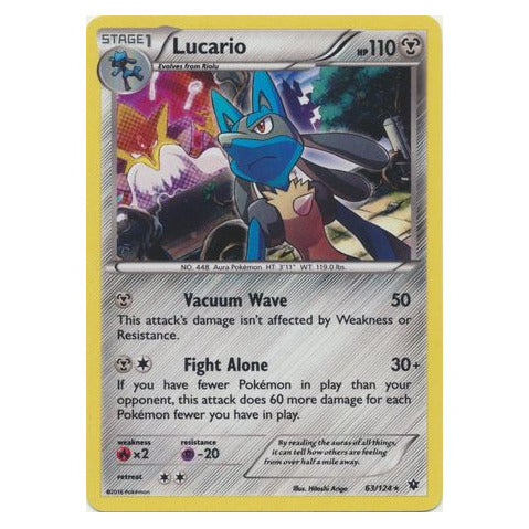 Lucario : ALTERNATE PROMO (Holo) - 63/124