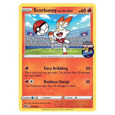 Scorbunny On The Ball : FUTSAL PROMO (Sealed) - 004/005