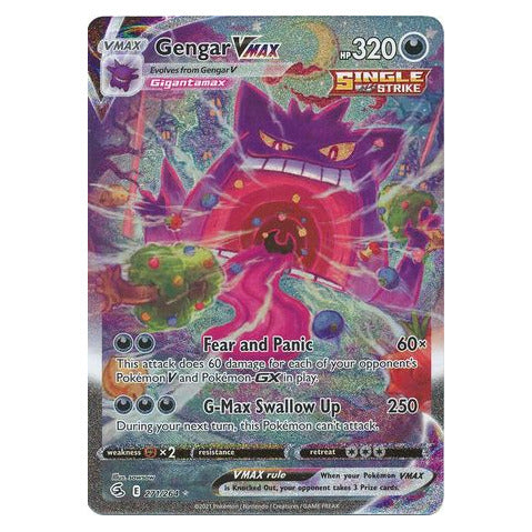 Gengar VMAX : FUSION STRIKE - 271/264