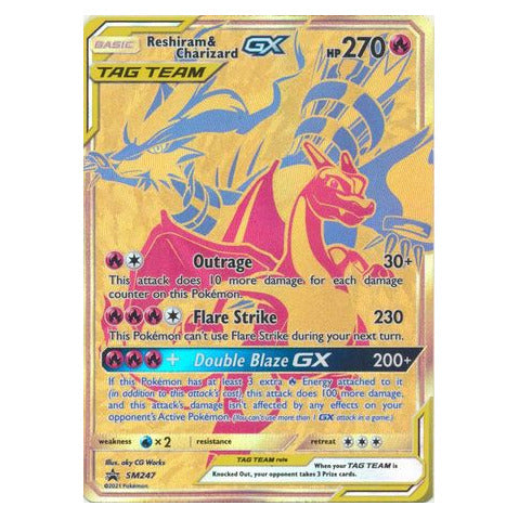 Reshiram & Charizard GX : PROMO - SM247