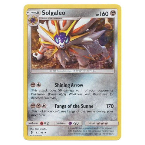Solgaleo : ALTERNATE PROMO (Holo) - 87/145