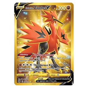 Galarian Zapdos V : BRILLIANT STARS - 182/172