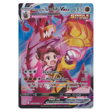 Single Strike Urshifu VMAX : BRILLIANT STARS - TG19/TG30