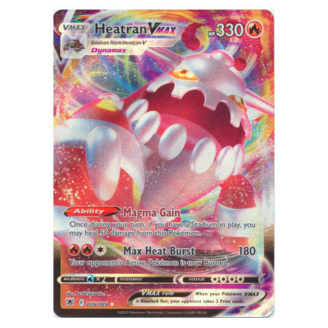 Heatran VMAX : ASTRAL RADIANCE - 026/189