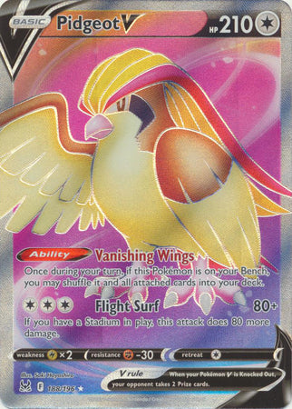 Pidgeot V : LOST ORIGIN - 188/196 - Lockett Labs UK