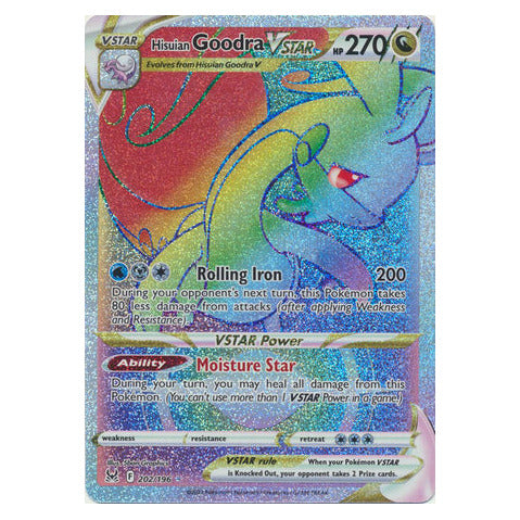 Hisuian Goodra VSTAR : LOST ORIGIN - 202/196