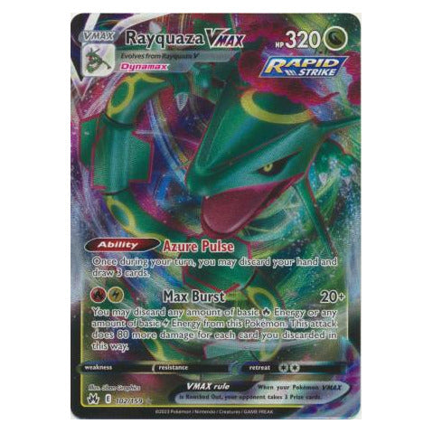 Rayquaza VMAX : CROWN ZENITH - 102/159