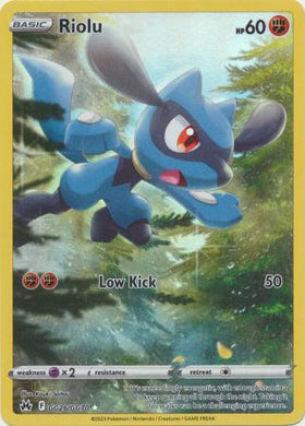 Riolu : CROWN ZENITH - GG26/GG70