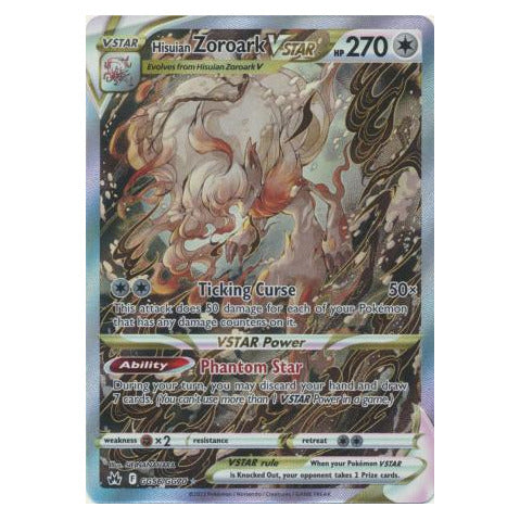 Hisuian Zoroark VSTAR : CROWN ZENITH - GG56/GG70