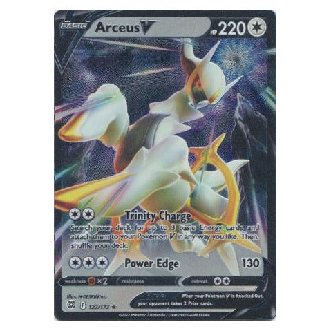 Arceus V : METAL PROMO - 122/172