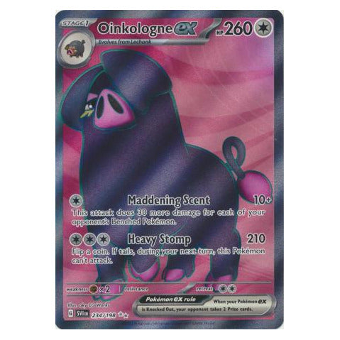 Oinkologne ex : SCARLET & VIOLET BASE - 234/198