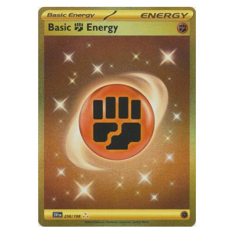 Basic Fighting Energy : SCARLET & VIOLET BASE - 258/198