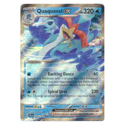 Quaquaval ex : PALDEA EVOLVED - 052/193