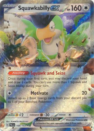Squawkabilly ex : PALDEA EVOLVED - 169/193 - Lockett Labs UK