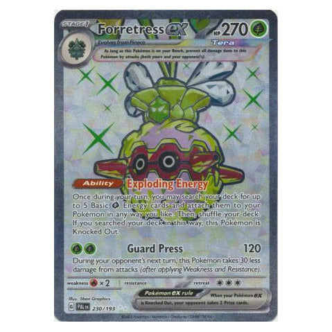 Forretress ex : PALDEA EVOLVED - 230/193