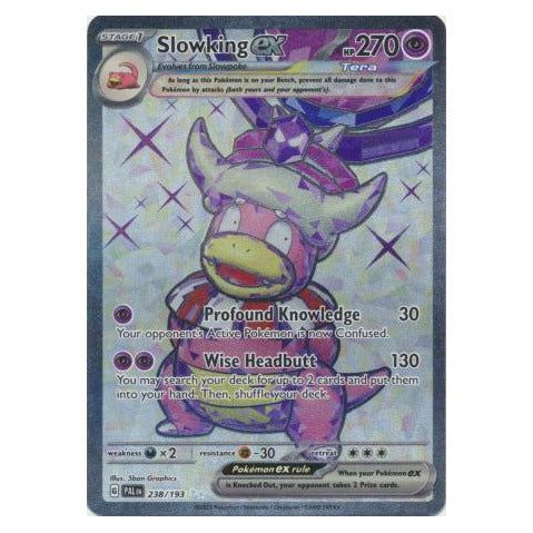 Slowking ex : PALDEA EVOLVED - 238/193