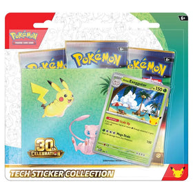 Pokemon : 30th Celebration - Tech Sticker Collection - Alolan Exeggutor / Lucario