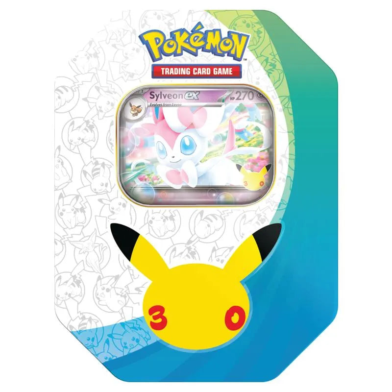 Pokemon : 30th Celebration - Tin - Sylveon/Greninja ex