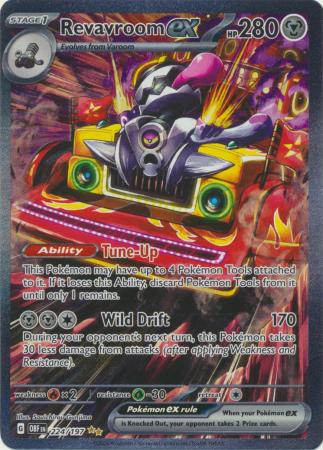 Revavroom ex : OBSIDIAN FLAMES - 224/197 - Lockett Labs UK