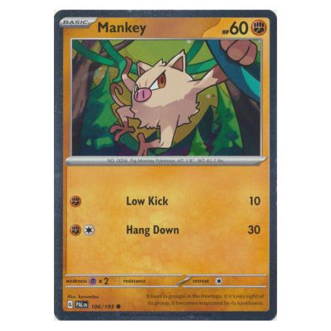 Mankey : PROMO (Holo) - 106/193
