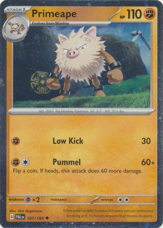 Primeape : PROMO (Holo) - 107/193