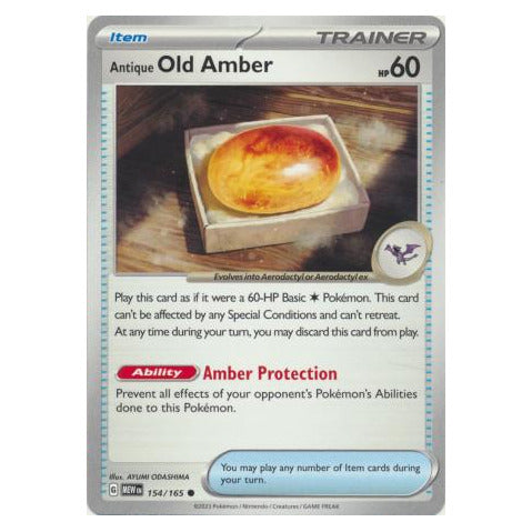 Antique Old Amber : 151 - 154/165