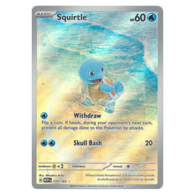 Squirtle : 151 - 170/165