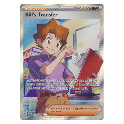 Bill's Transfer : 151 - 194/165