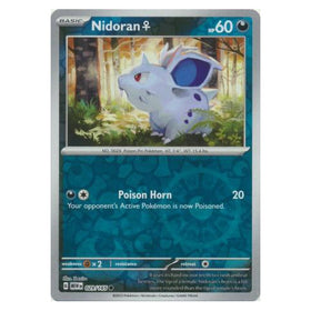 Nidoran : 151 (Reverse holo) - 029/165