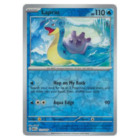 Lapras : 151 (Reverse holo) - 131/165