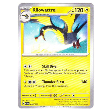 Kilowattrel : MCDONALDS 2023 - 008/015