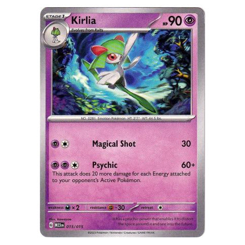 Kirlia : MCDONALDS 2023 - 015/015