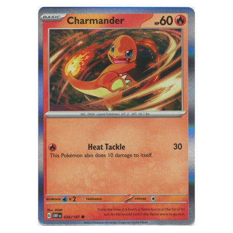 Charmander : ALTERNATE PROMO (Holo) - 026/197