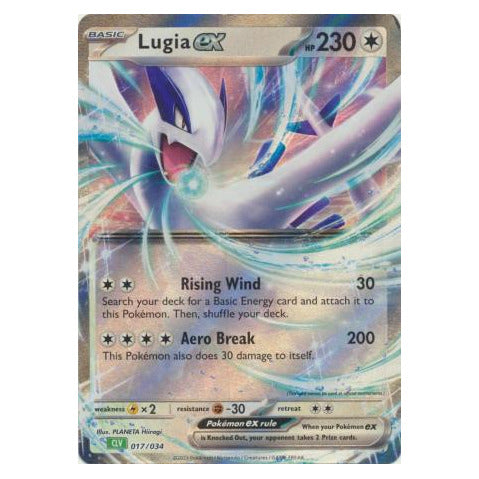 Lugia ex : PROMO - 017/034 - CLV