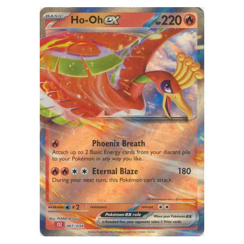 Ho-Oh ex : PROMO - 007/034 - CLC