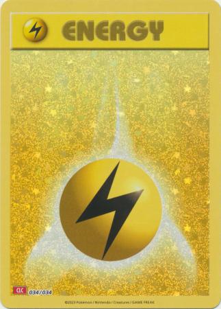 Lightning Energy : PROMO (Holo) - 034/034 - CLC