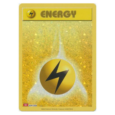 Lightning Energy : PROMO (Holo) - 034/034 - CLC