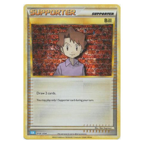 Bill : PROMO (Holo) - 018/034 - CLB